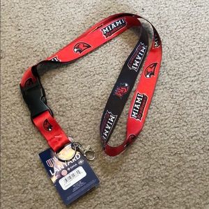 Miami University Lanyard